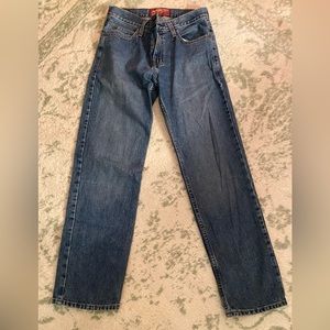 Arizona brand blue jeans